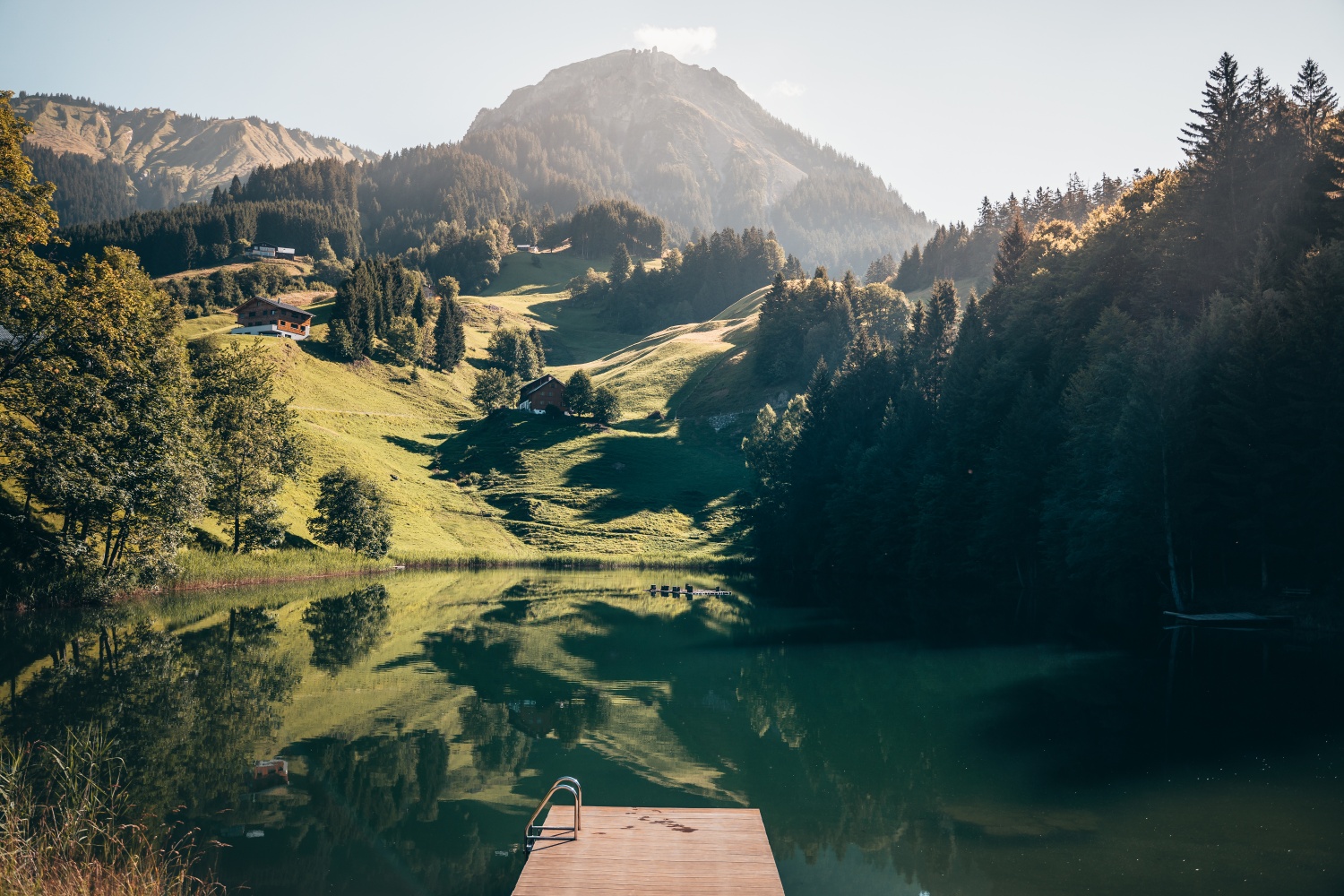Seewaldsee lake view